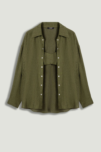 Relaxed Button-Down Shirt