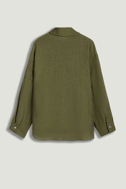 Relaxed Button-Down Shirt