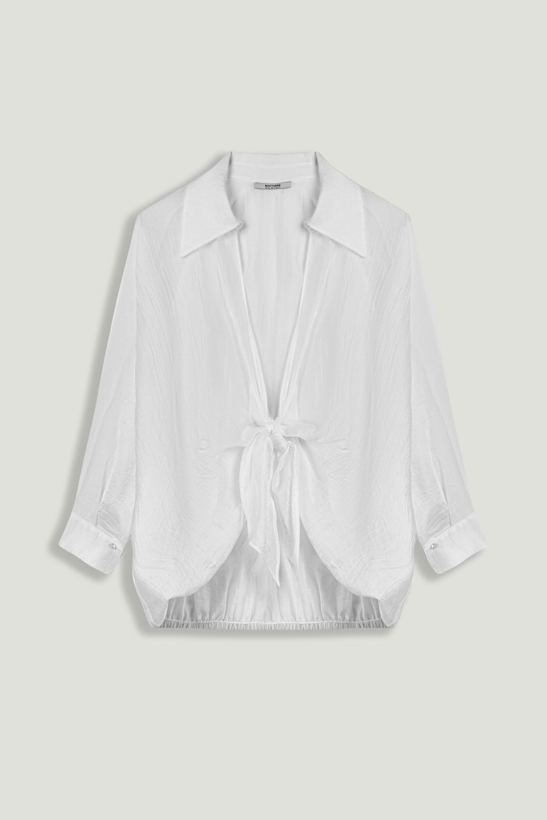 Tie-Detail Shirt
