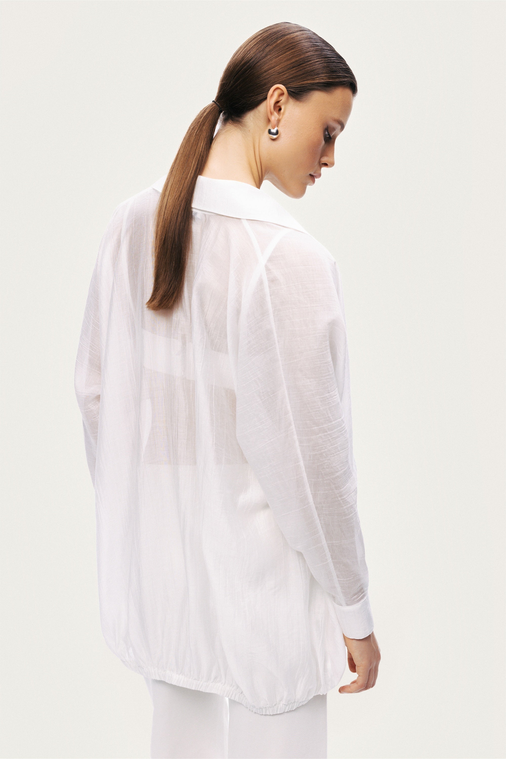 Tie-Detail Shirt