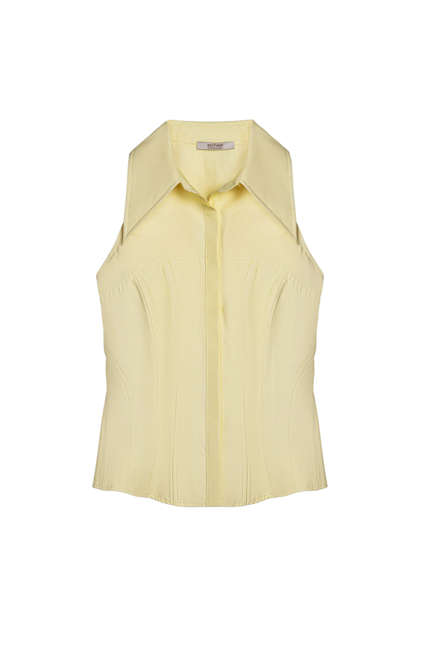 Sleeveless Sculpted Shirt