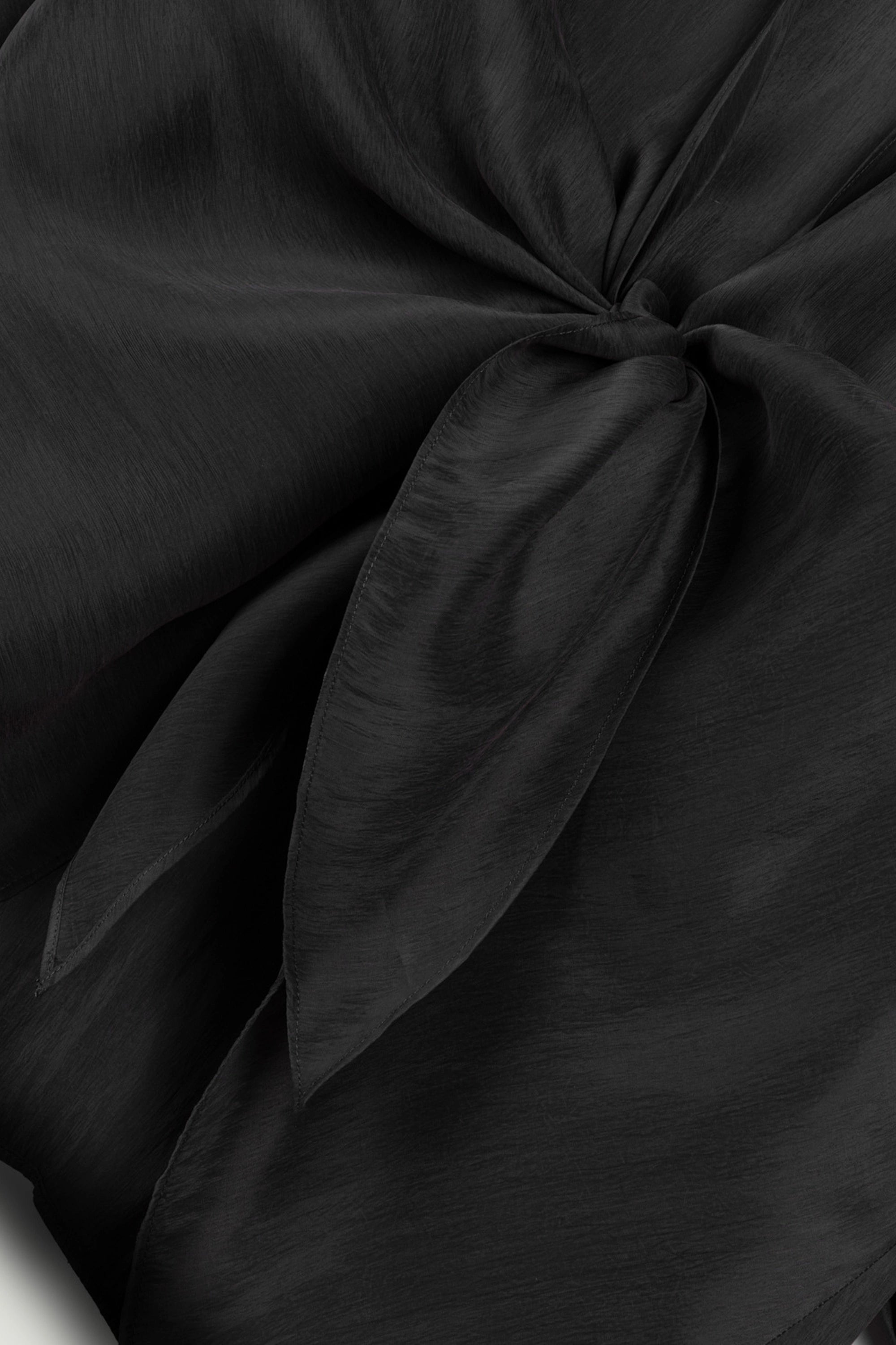 Front-Tie Longline Shirt