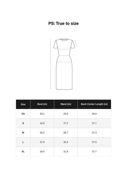 Draped Asymmetric Maxi Dress