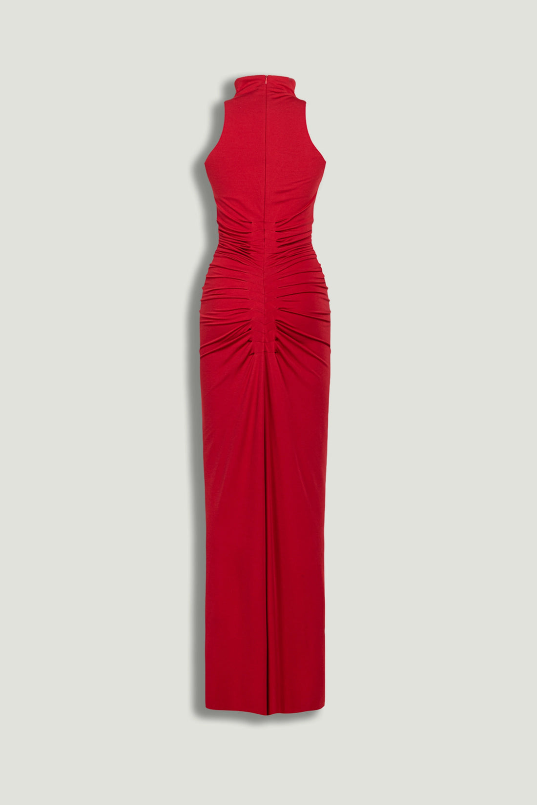 open lace back dress SLIP DRESS - Silk Satin Long