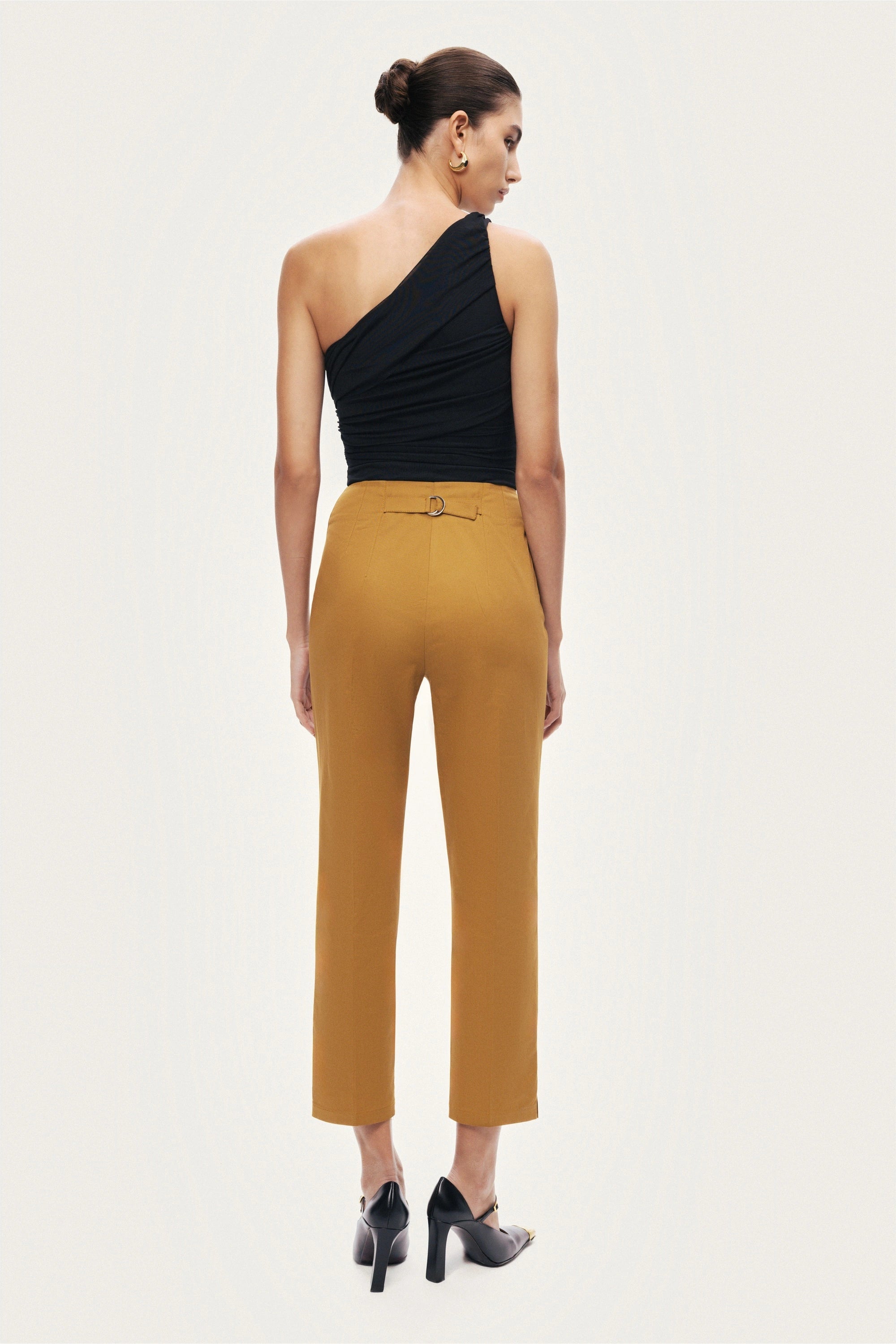 Tailored Ankle-Length Pants