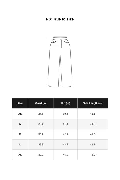 High-Waisted Cargo Pocket Pants