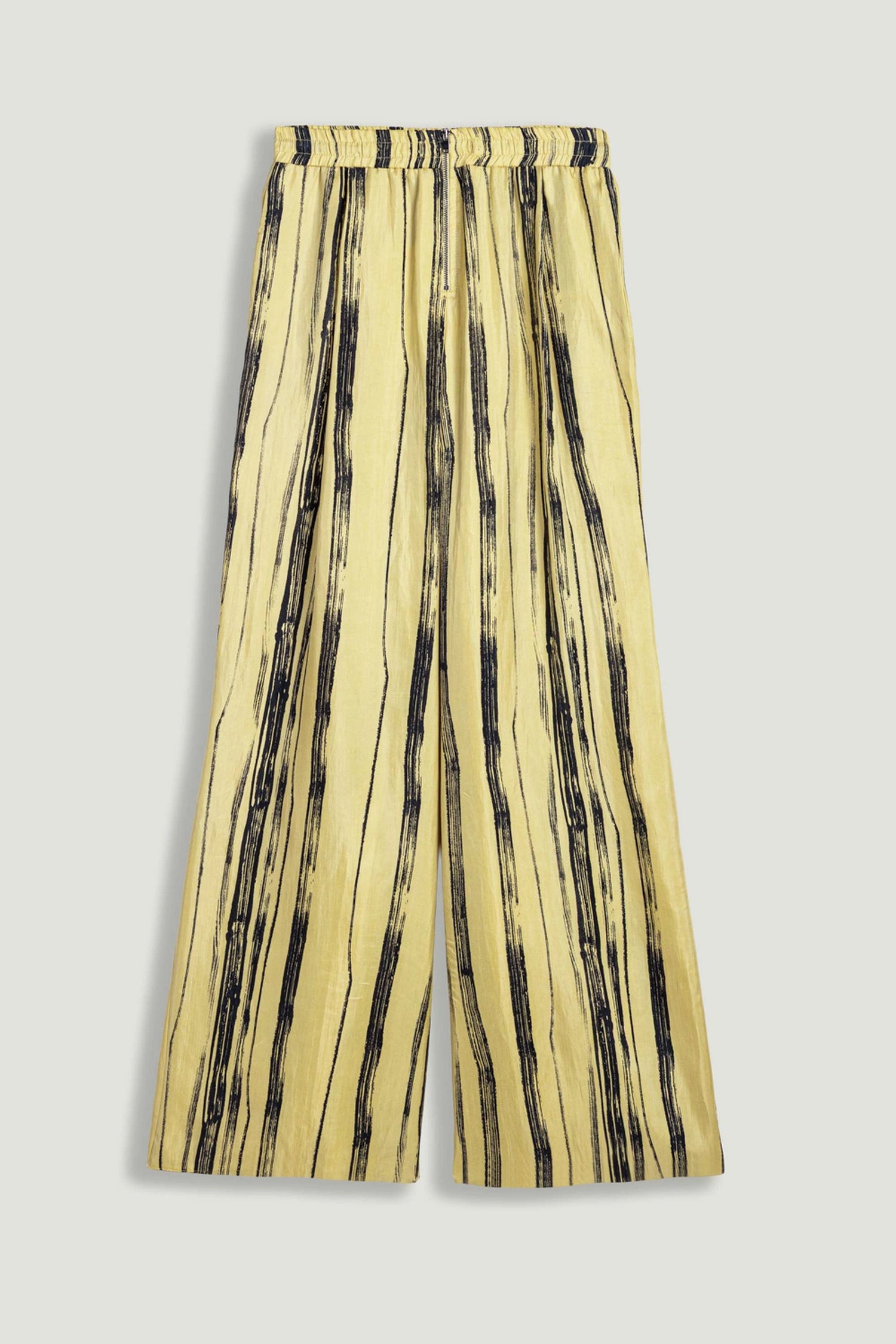 Striped Wide-Leg Pants