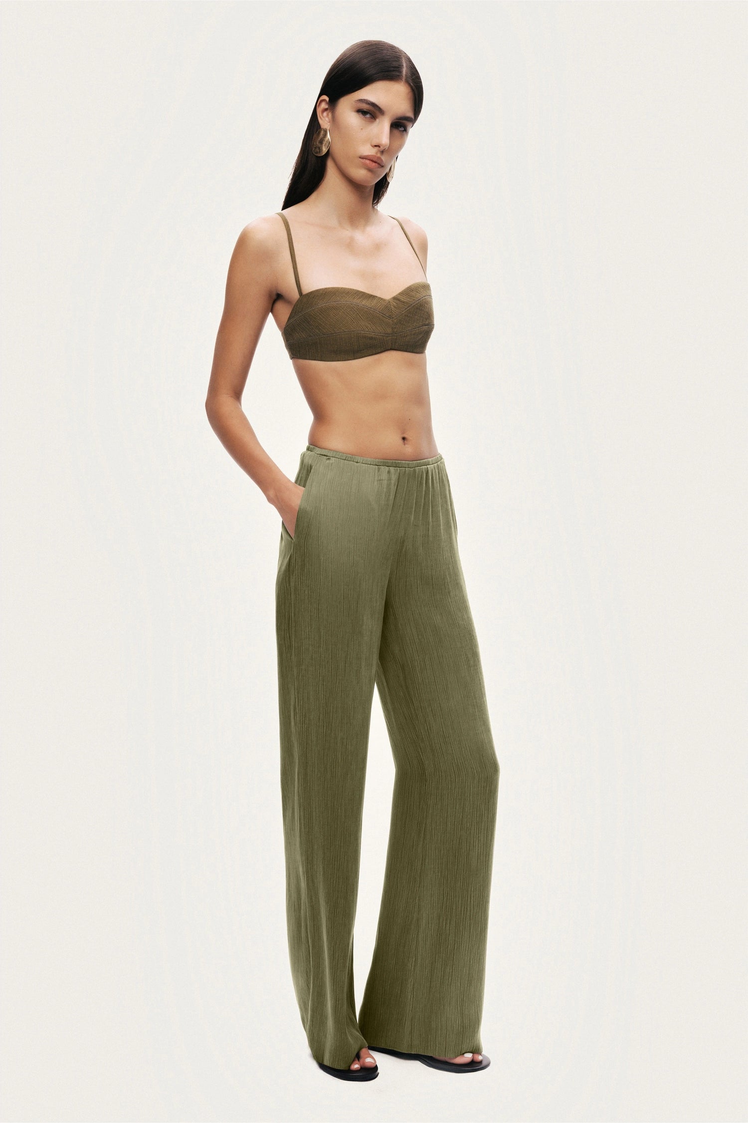 Relaxed Straight-Leg Pants
