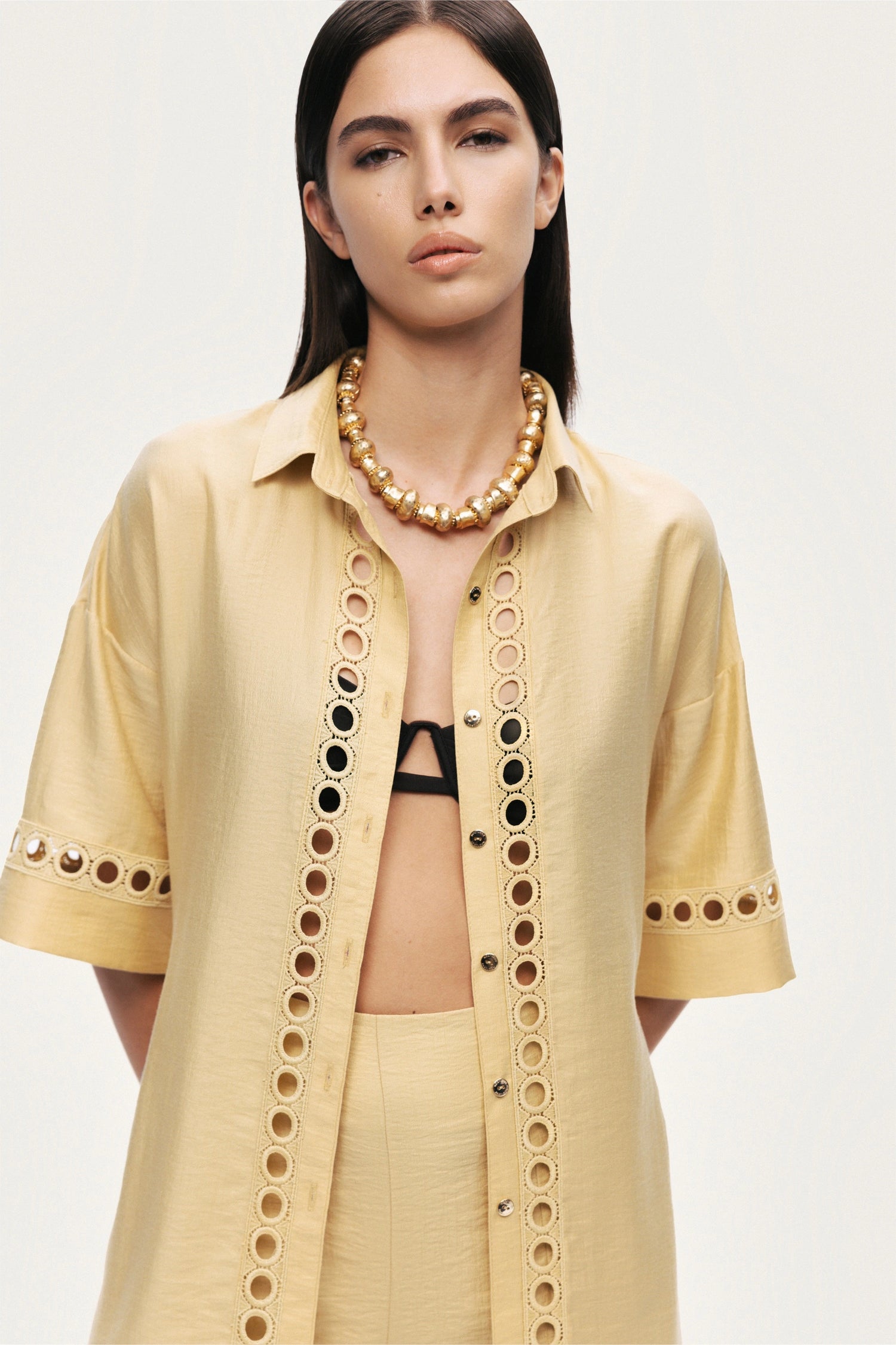 Relaxed Straight-Leg Pants