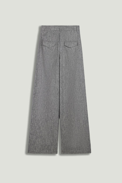 Wide-Leg Tailored Pants