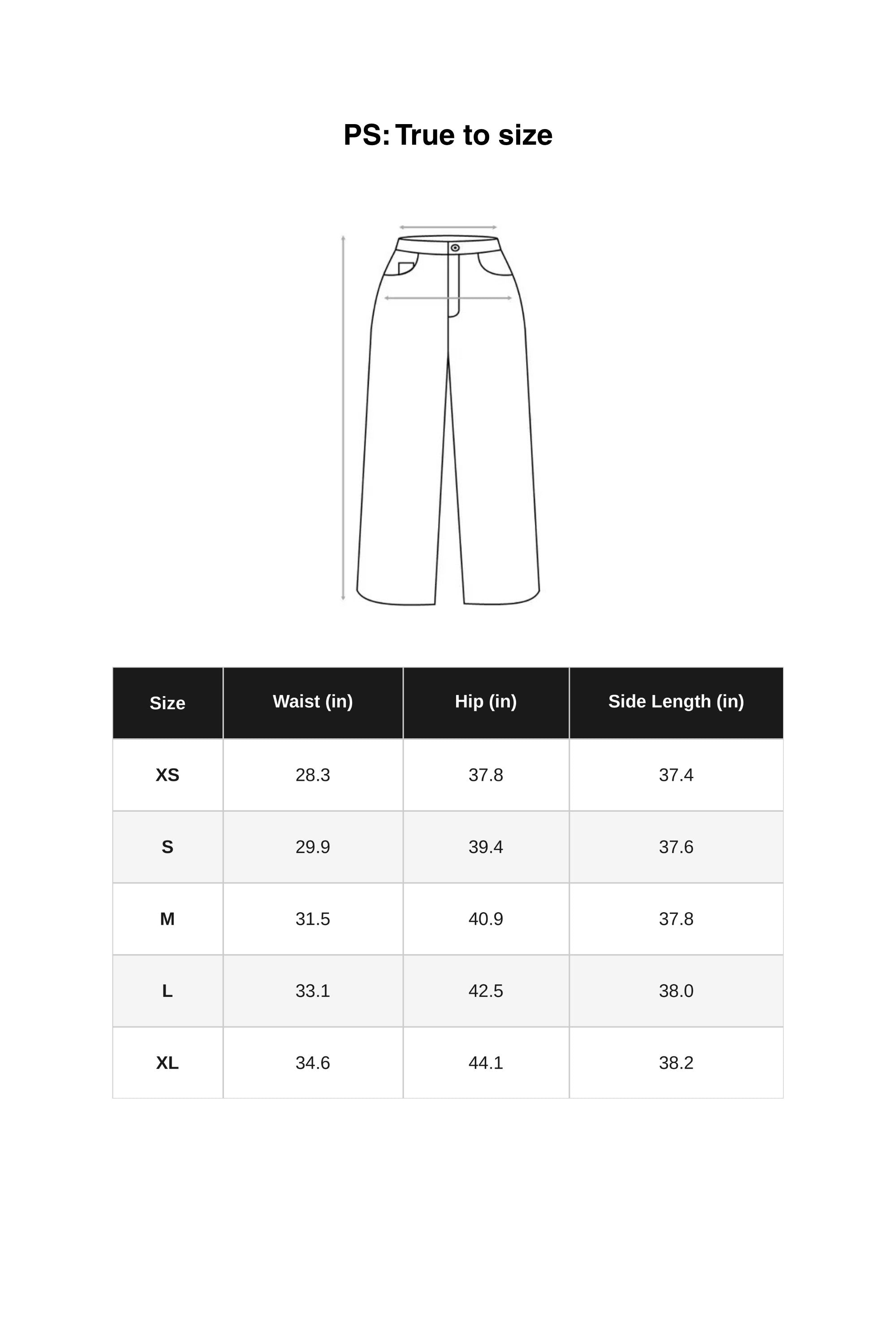 Waist-Panel Trousers
