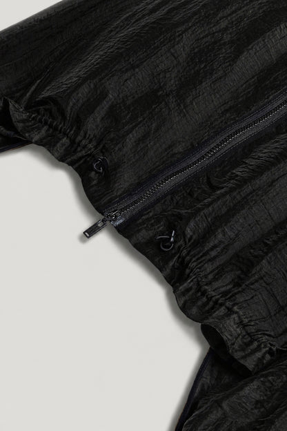 Braid-Trim Sheer Jacket