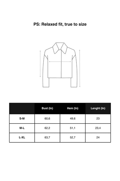 High-Neck Gathered Jacket