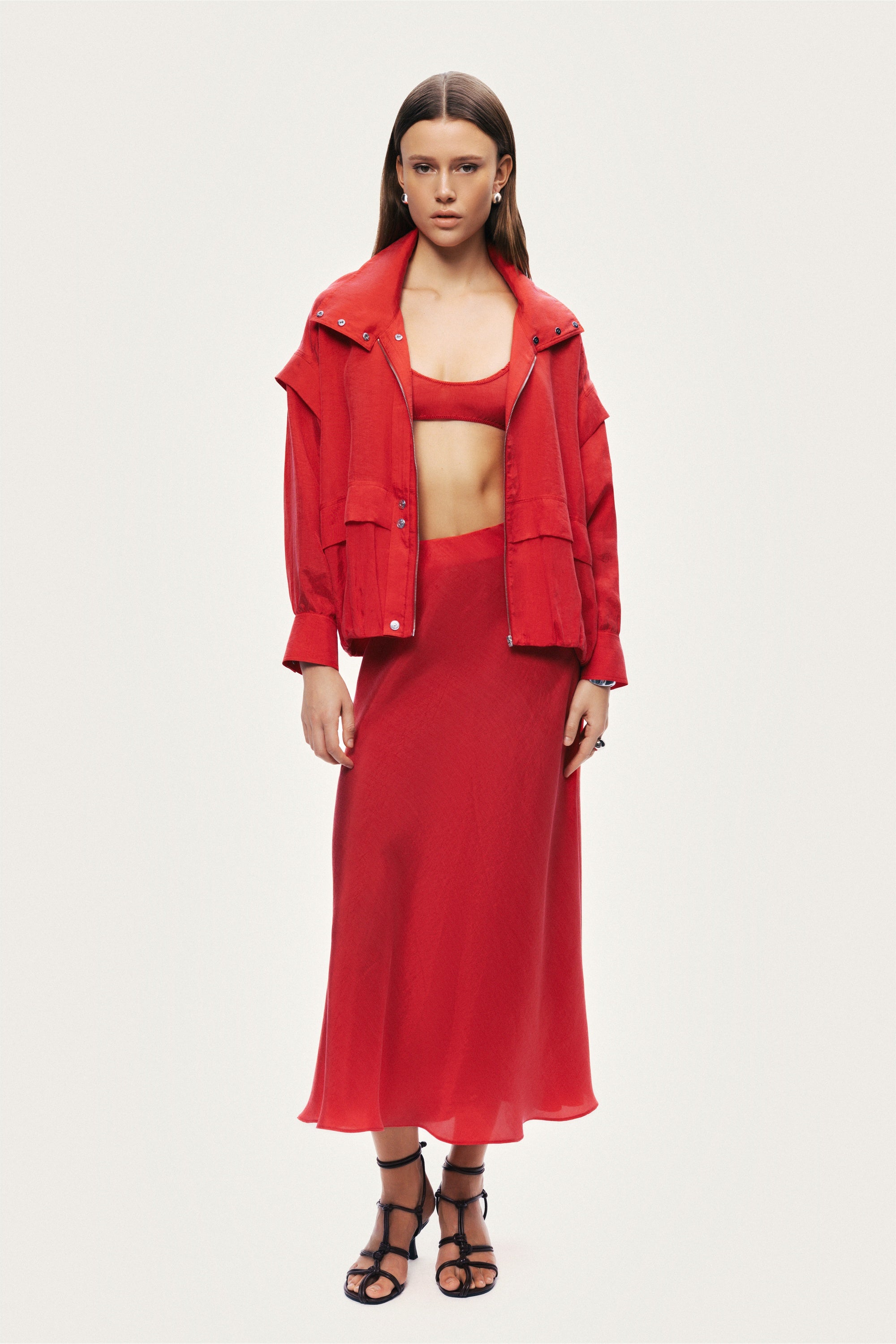 Relaxed Zip-Up Jacket