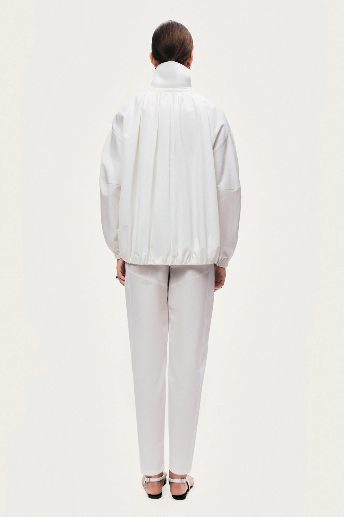 Oversized Zip-Front Jacket