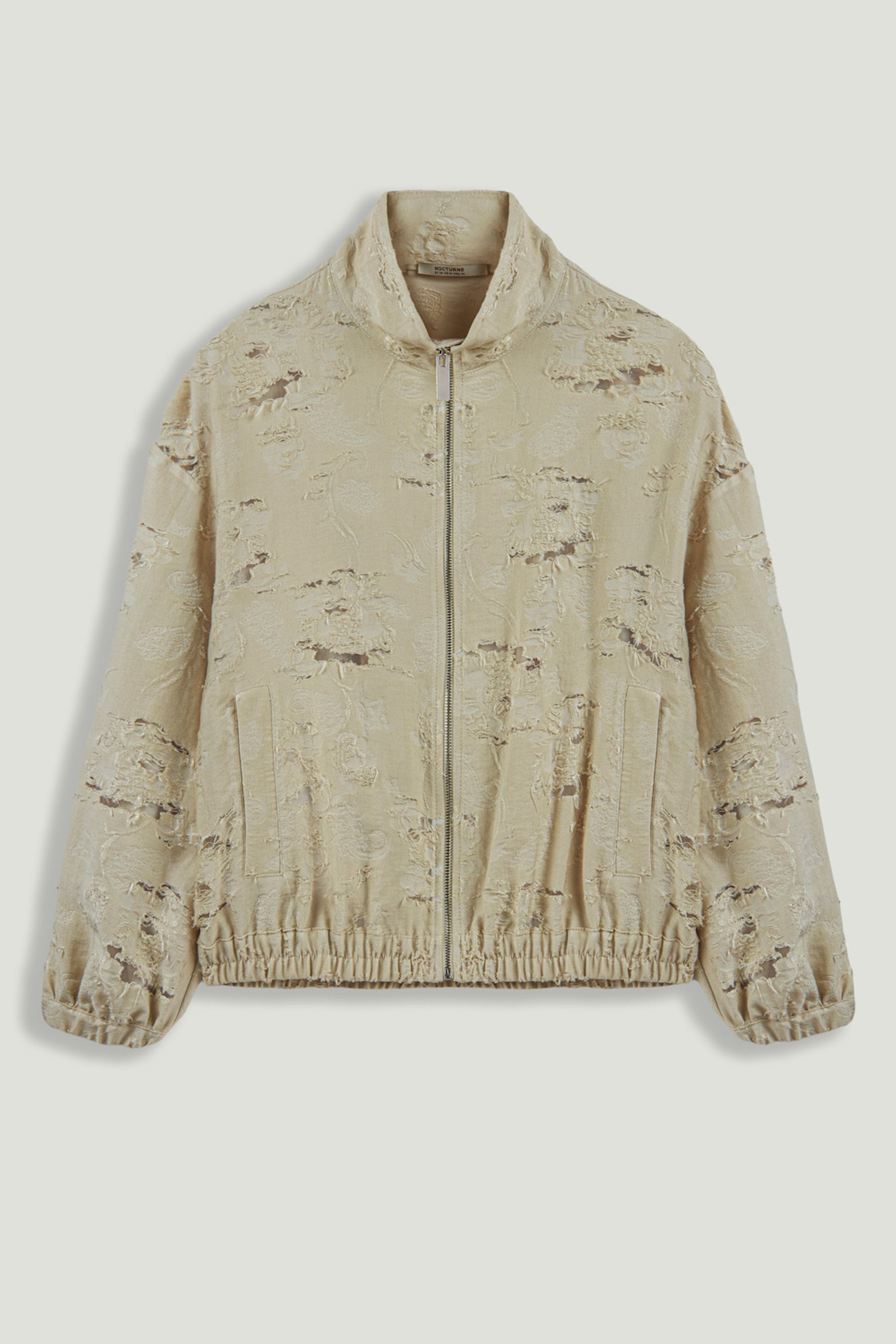 Jacquard Bomber Jacket