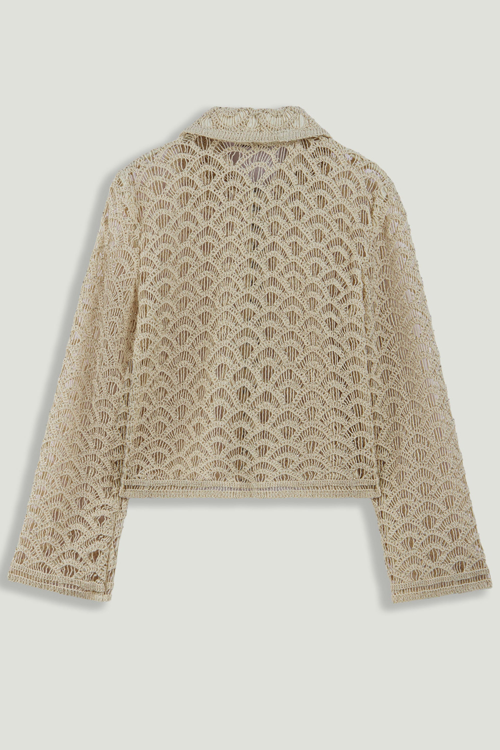 Cropped Lace Jacket