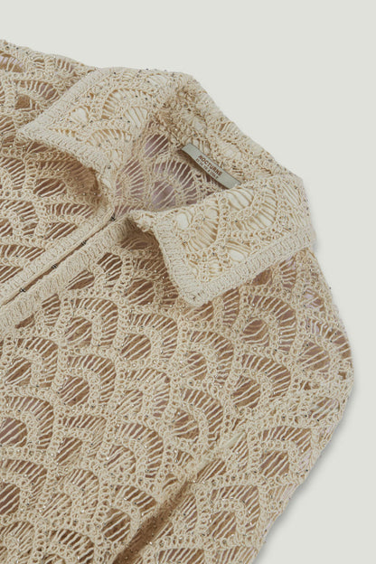 Cropped Lace Jacket