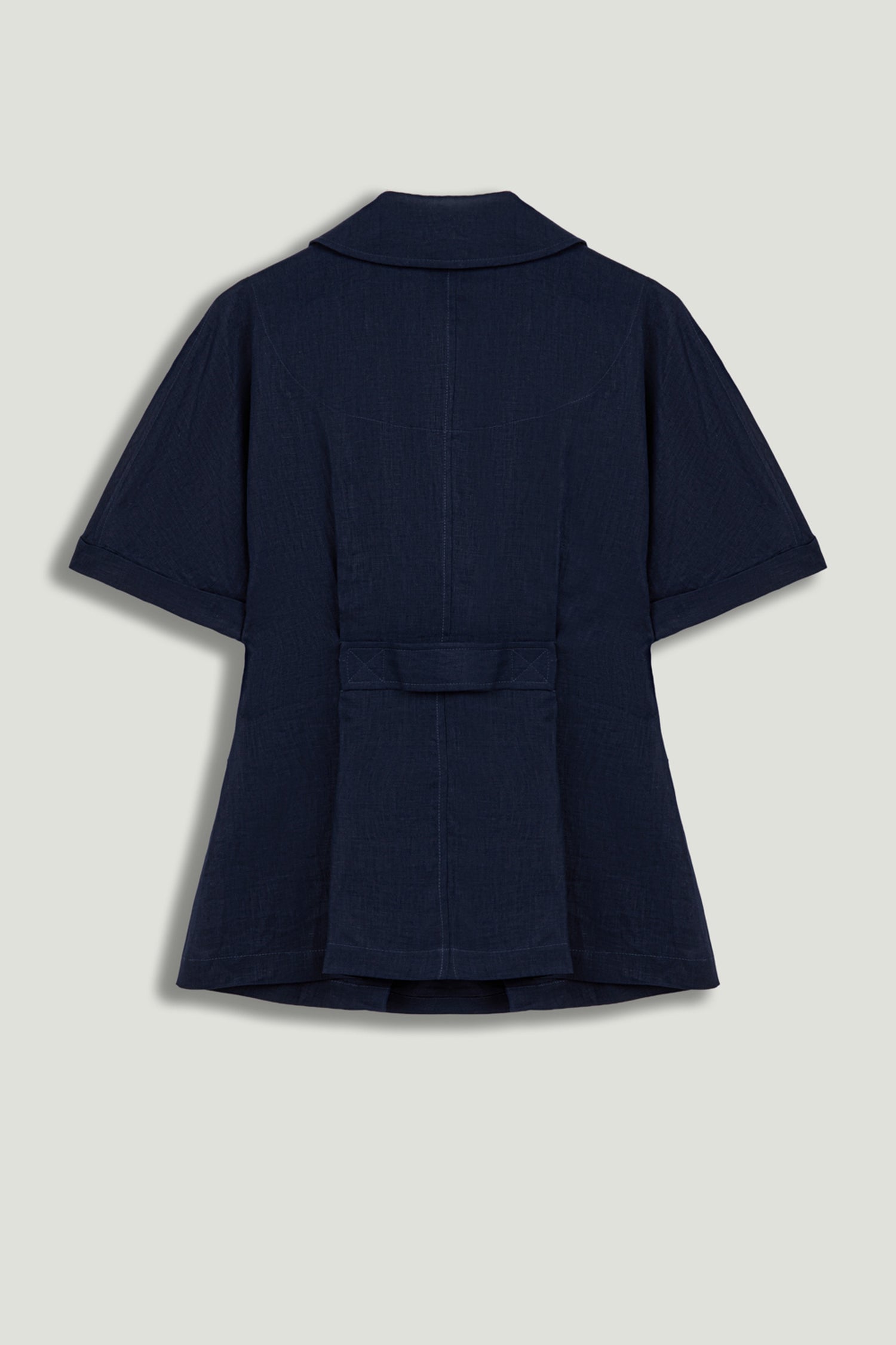 Short Sleeve Blazer Jacket