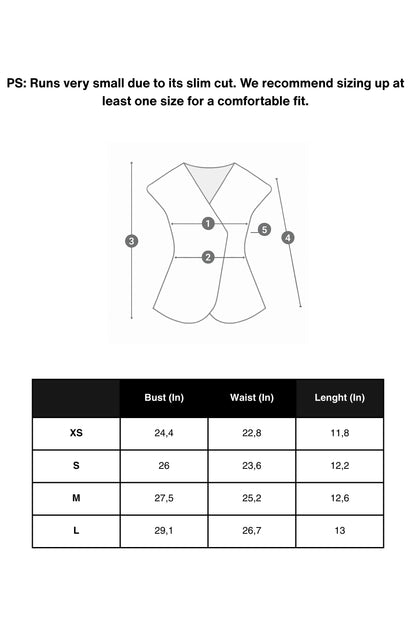 Deep V Halter Detail Blouse