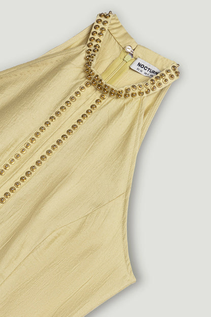 Studded Halter Neck Tunic