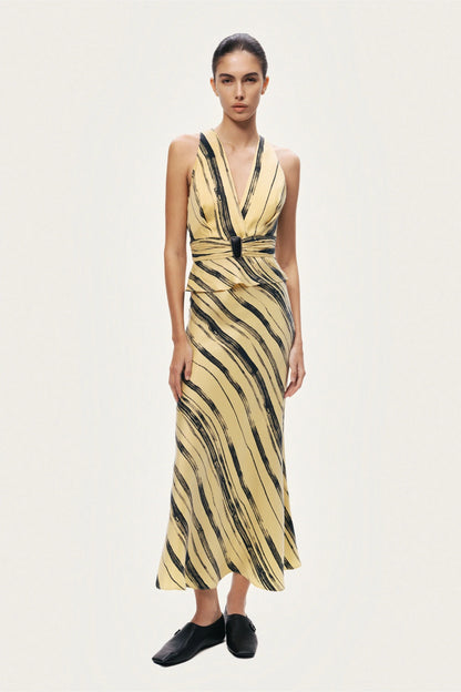 Printed Sleeveless Blouse