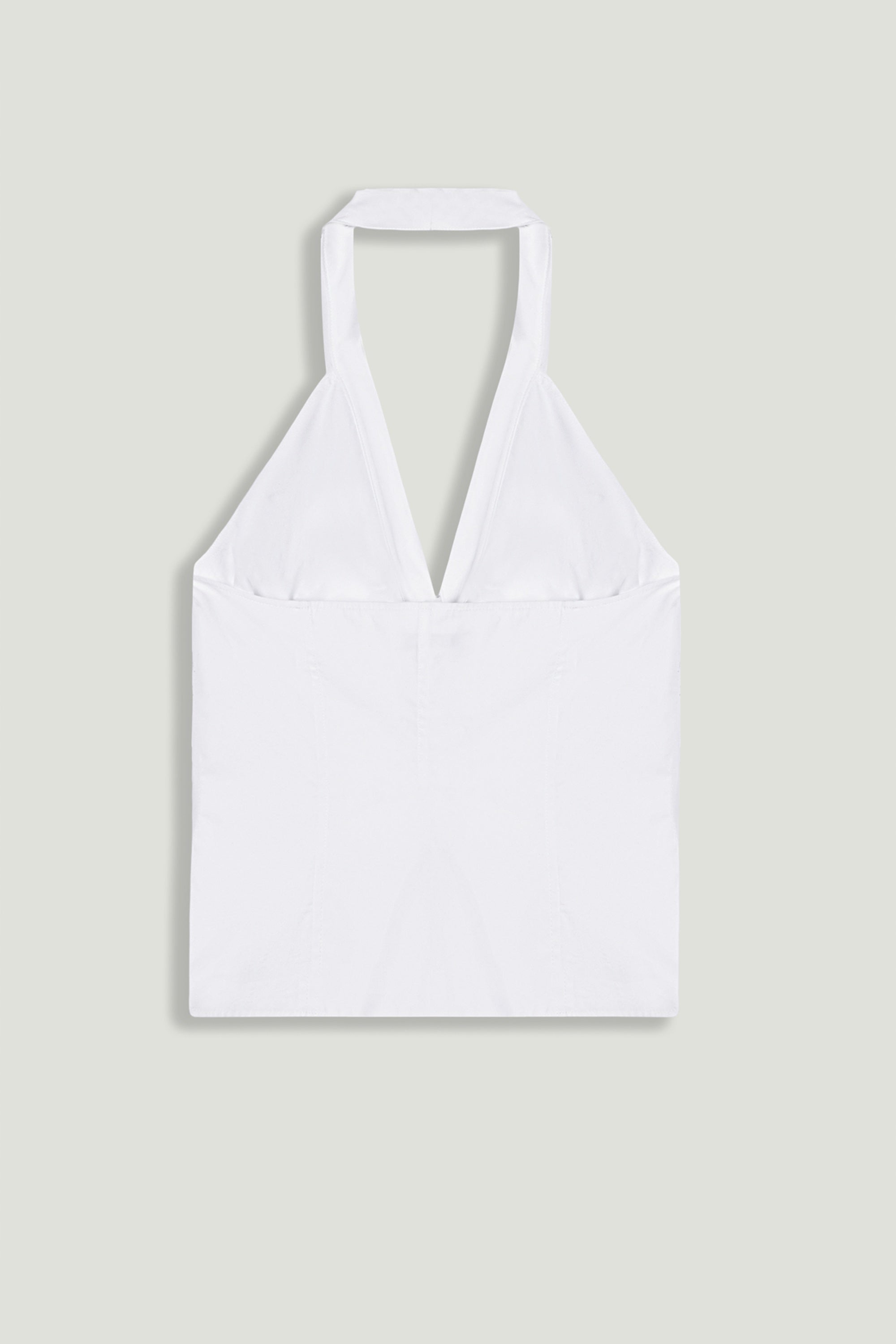 Halter Neck Tie Detail Blouse