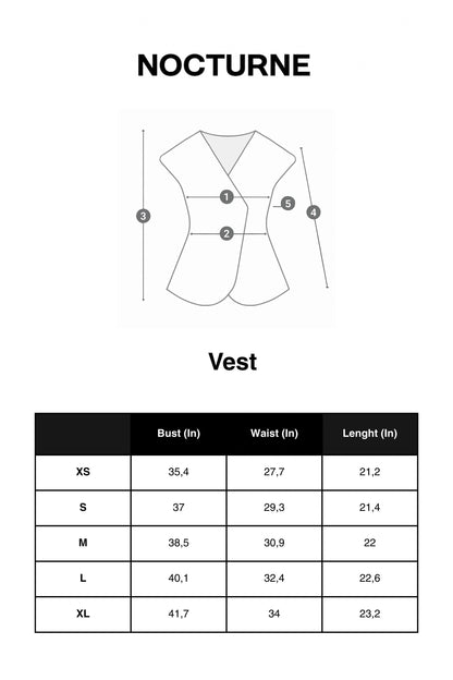 Tailored Double-Breasted Vest
