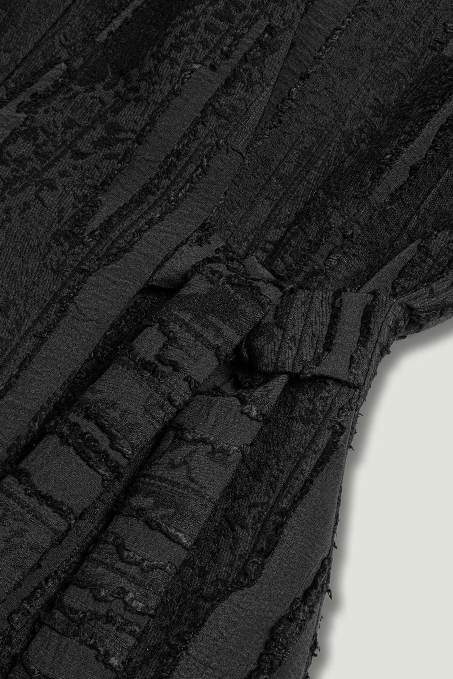 Textured Belted Vest