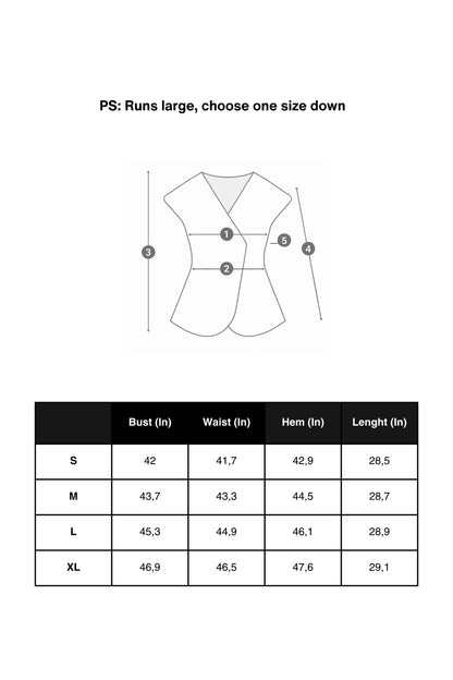 Tailored V-Neck Vest