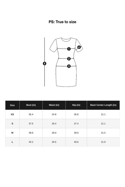 Backless Mini Denim Dress with Built-In Cup Detail