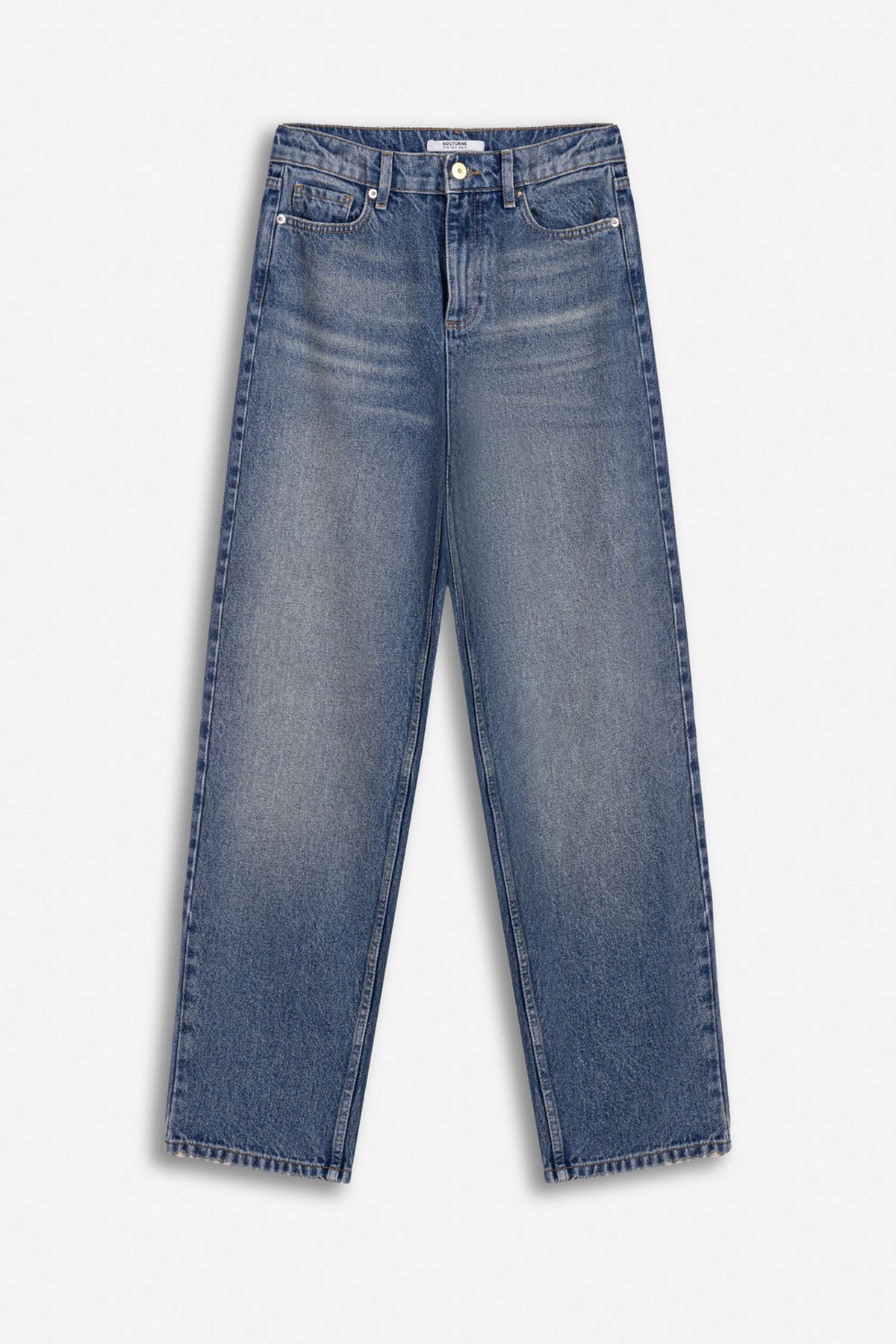 High-Waist Barrel Leg Jeans