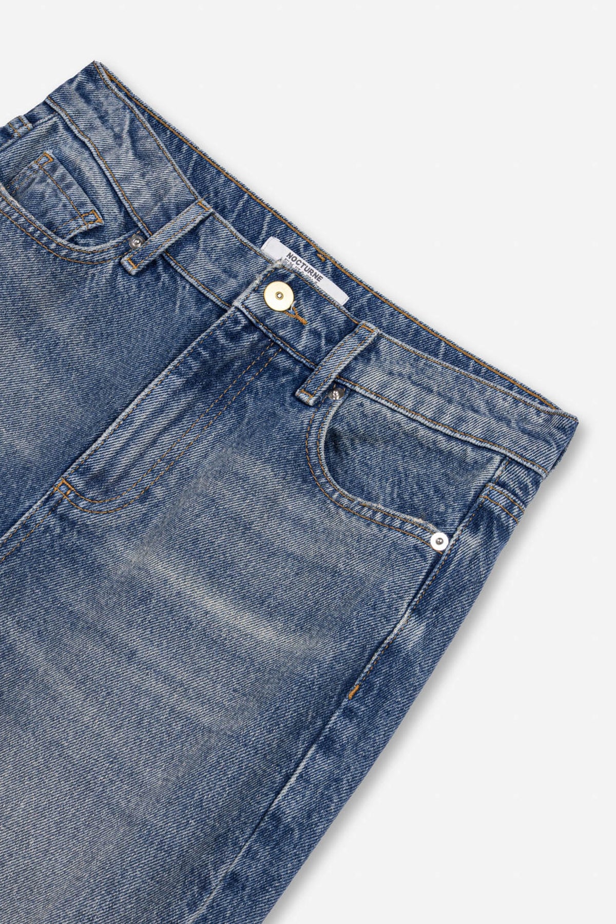 High-Waist Barrel Leg Jeans