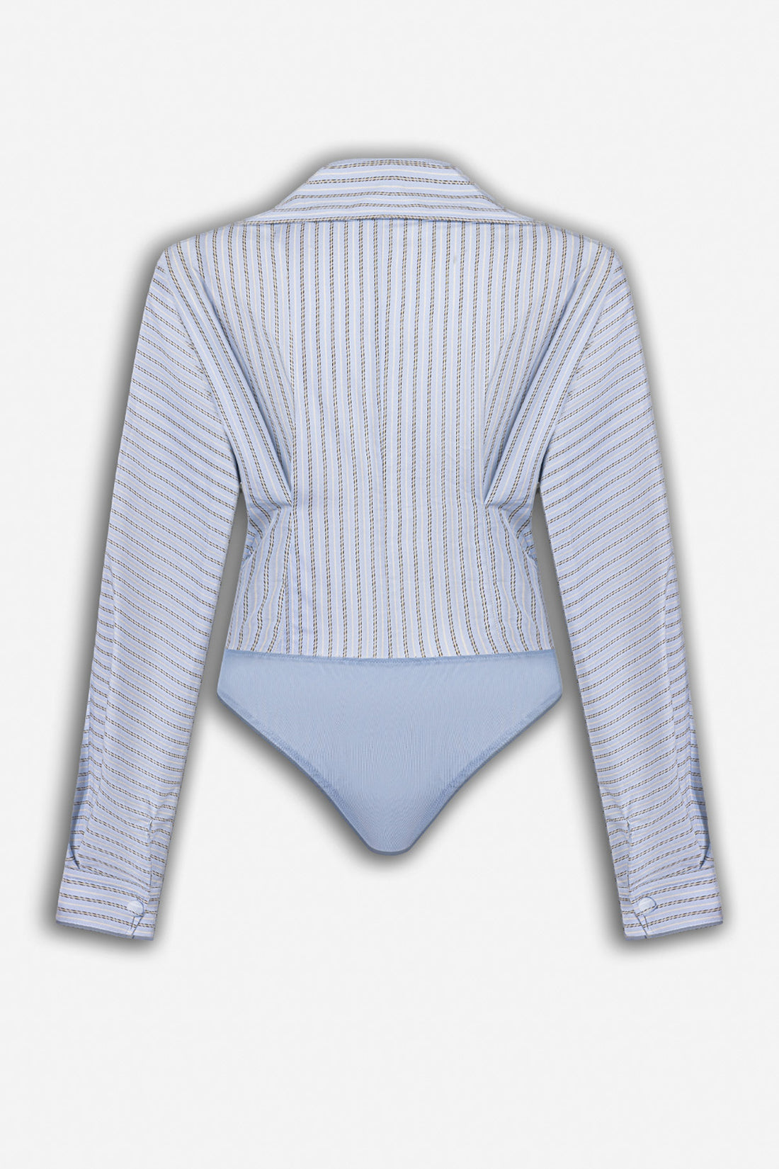 Pinstripe Tailored Bodysuit