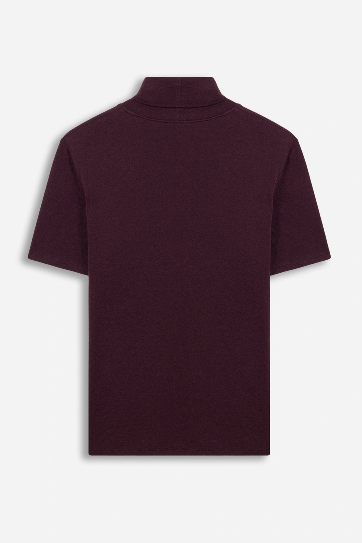 Short Sleeve Turtleneck Top