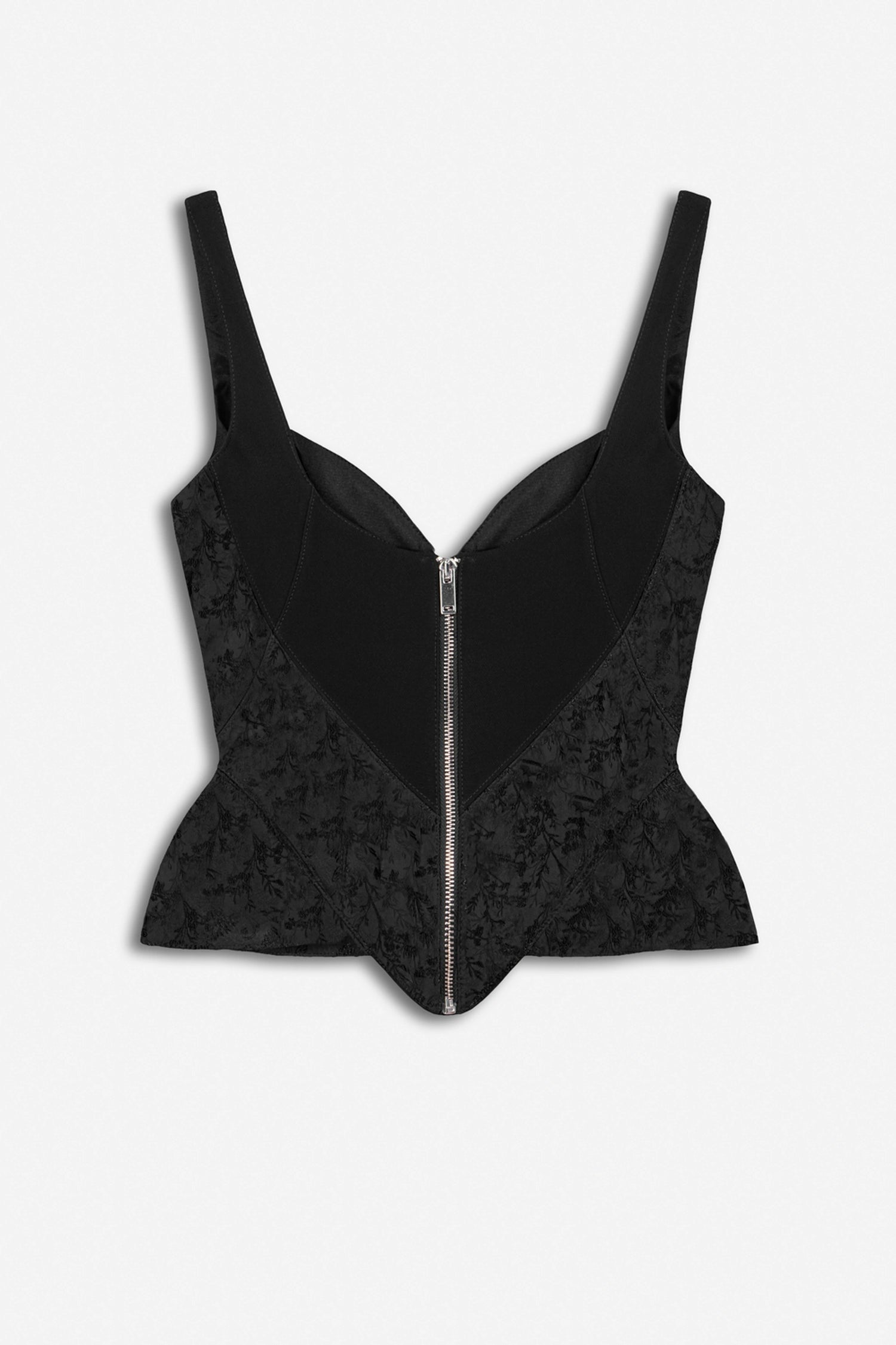 Boned Sweetheart Bustier Top