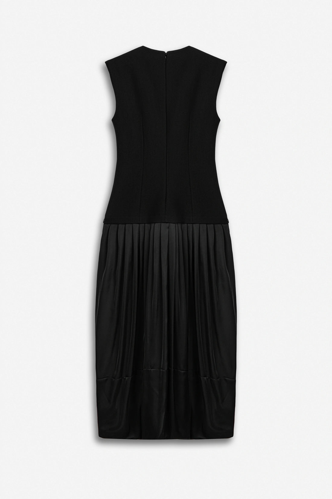 Cap Sleeve Bubble Hem Dress