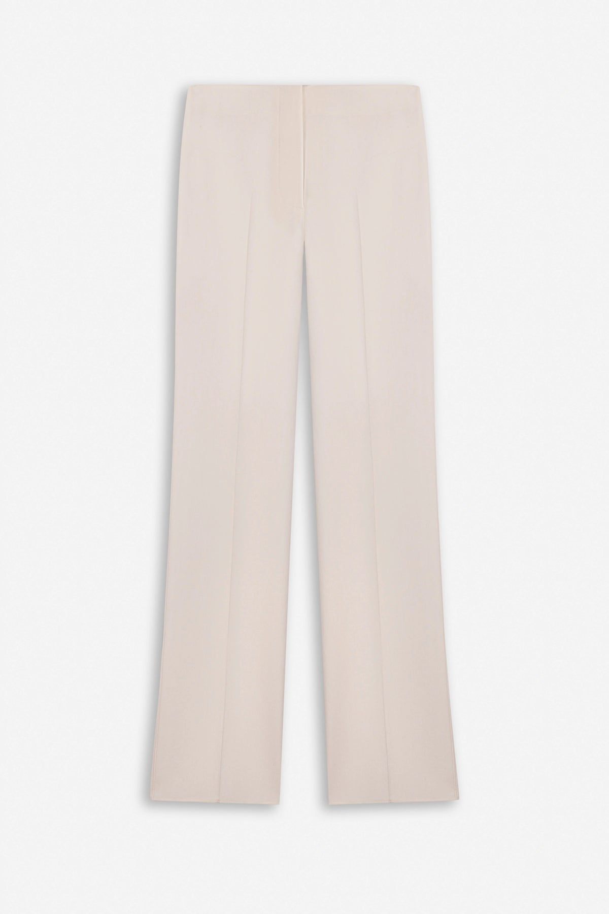 High Waist Slit Hem Trousers