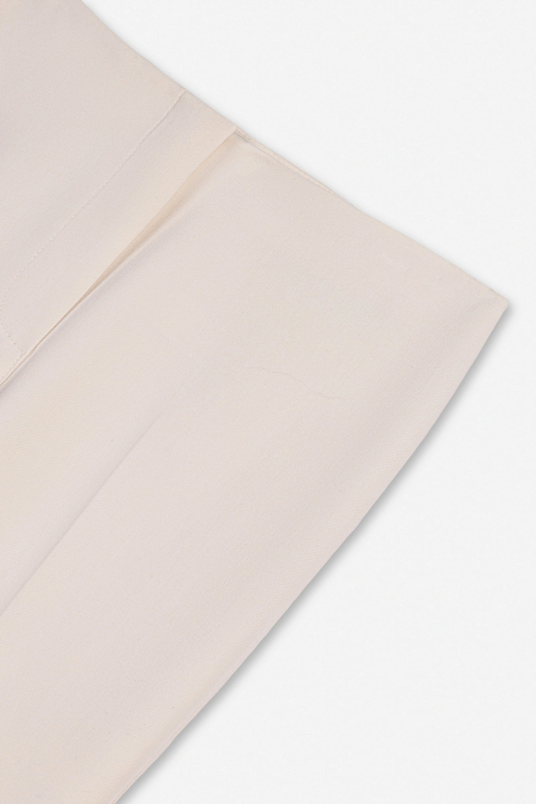 High Waist Slit Hem Trousers