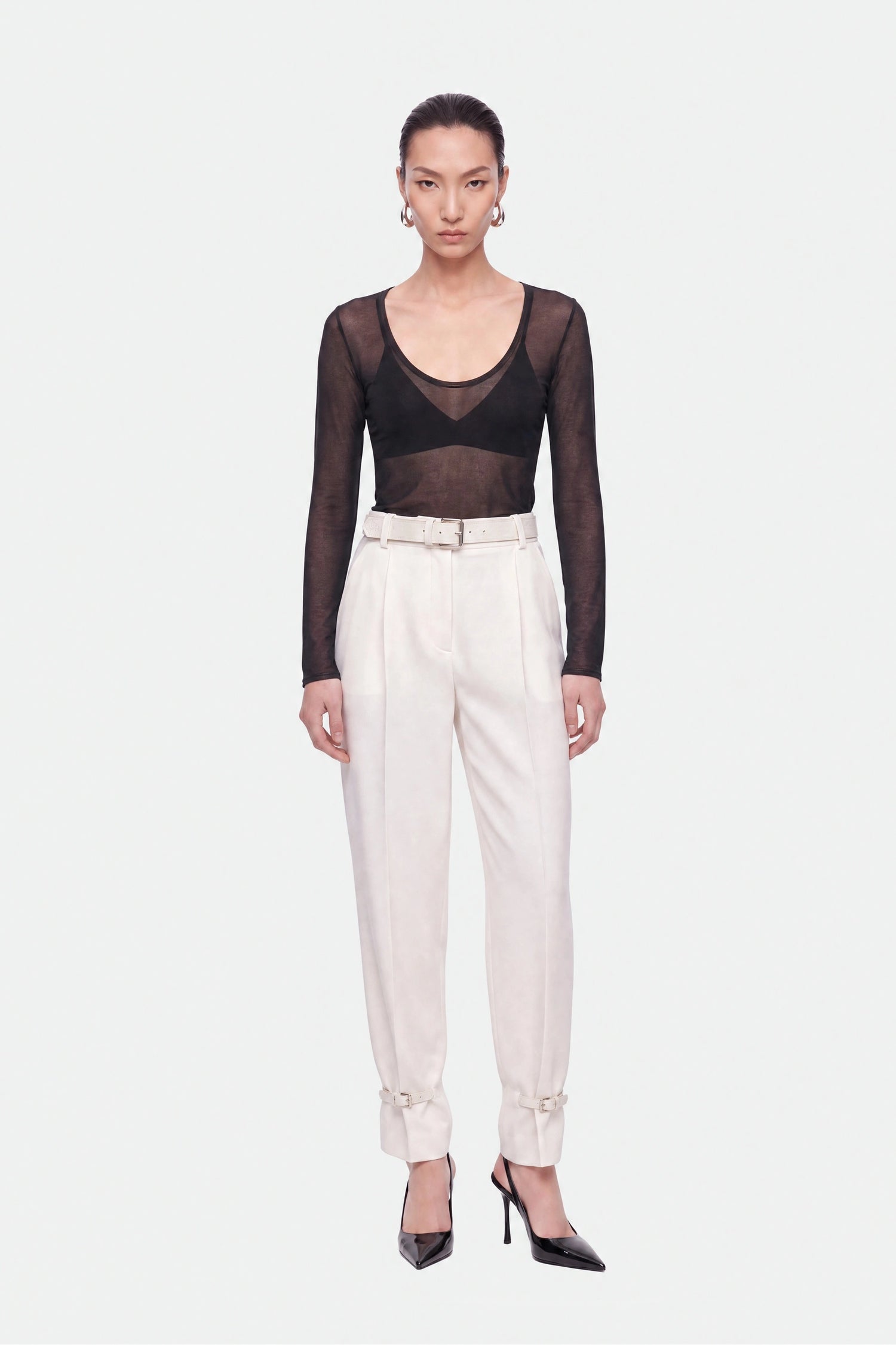 Belt Detail Trousers