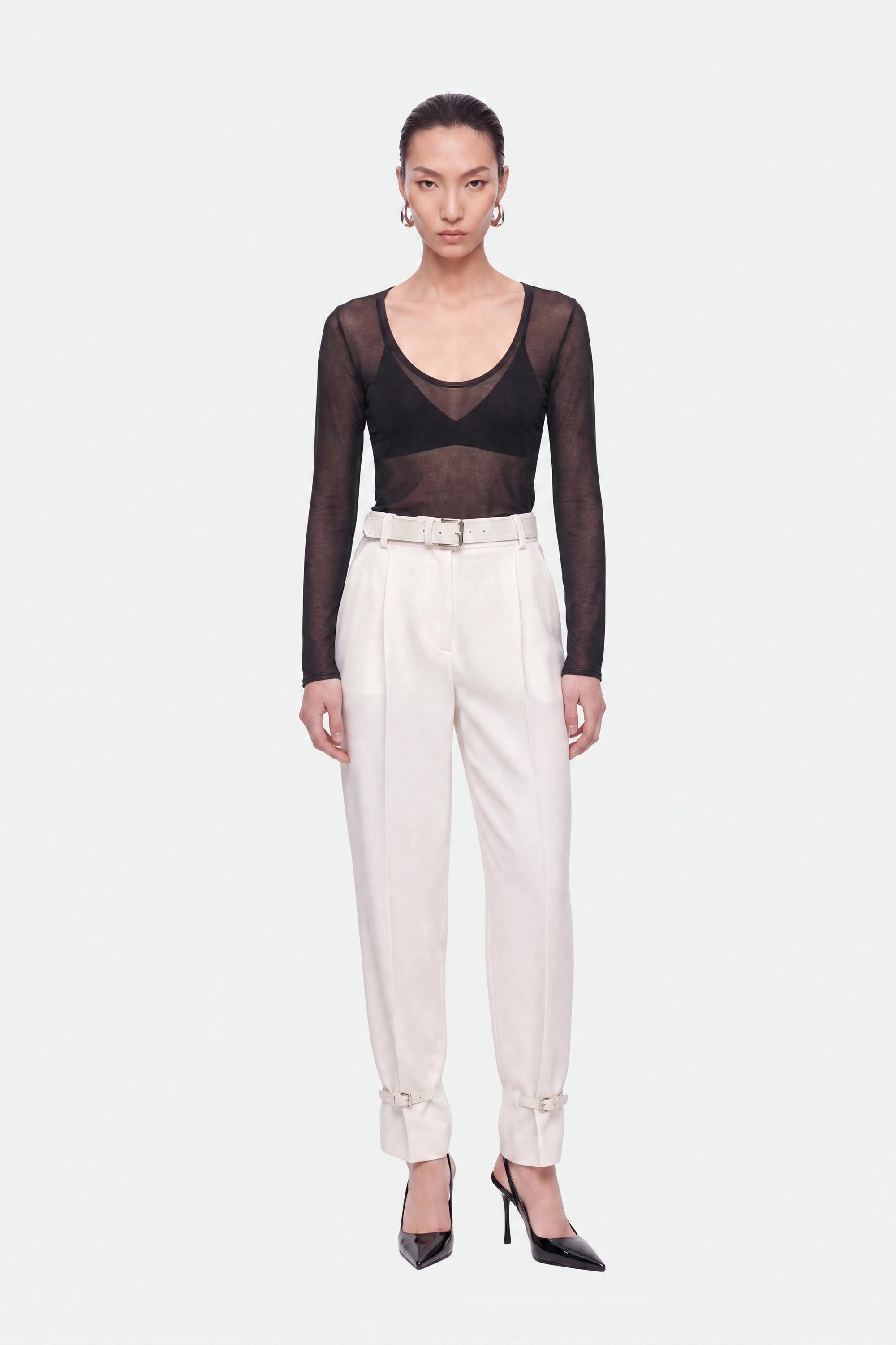 Belt Detail Trousers