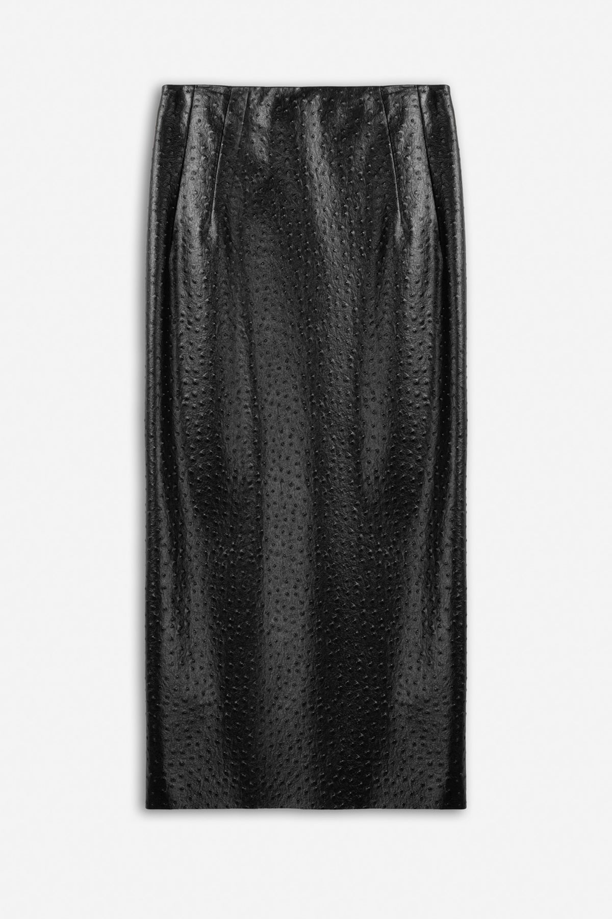 Faux Leather Pencil Skirt