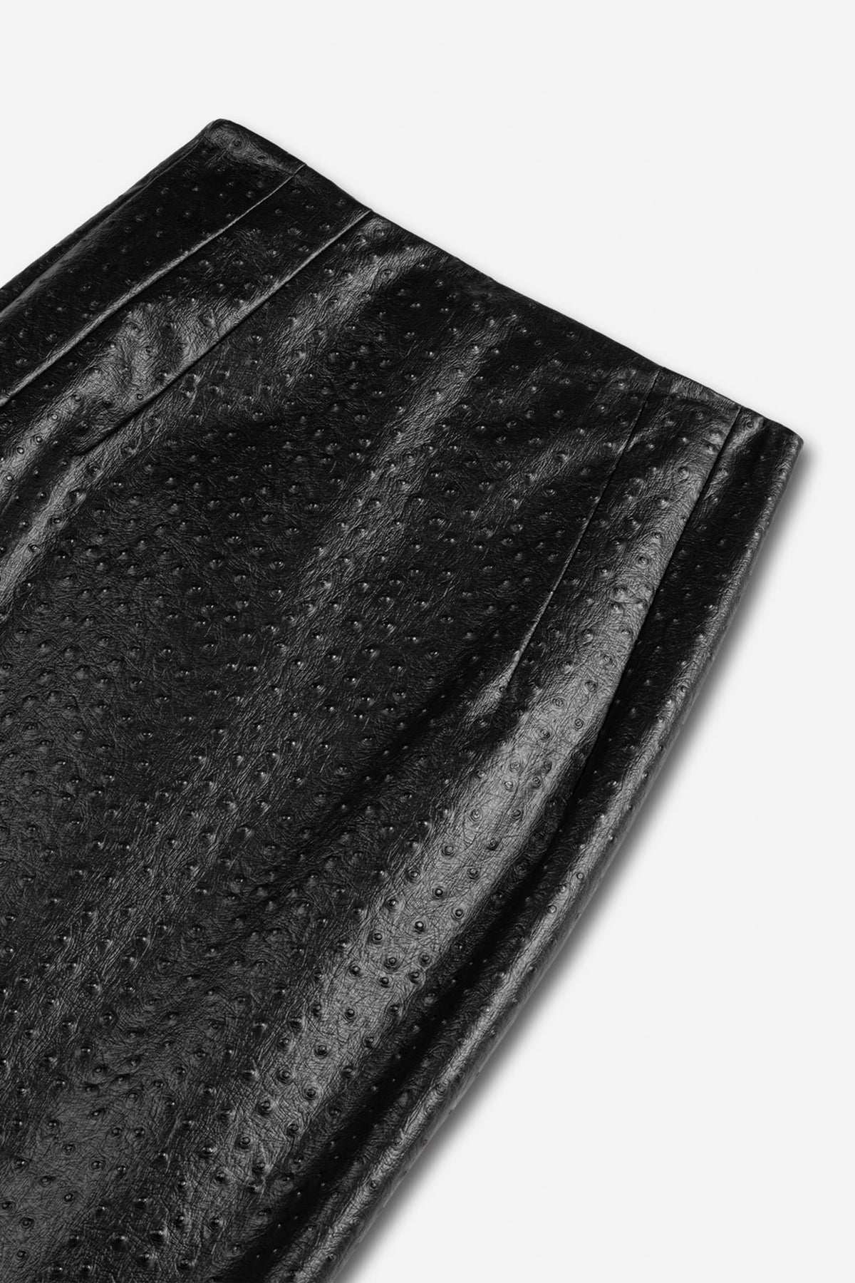 Faux Leather Pencil Skirt