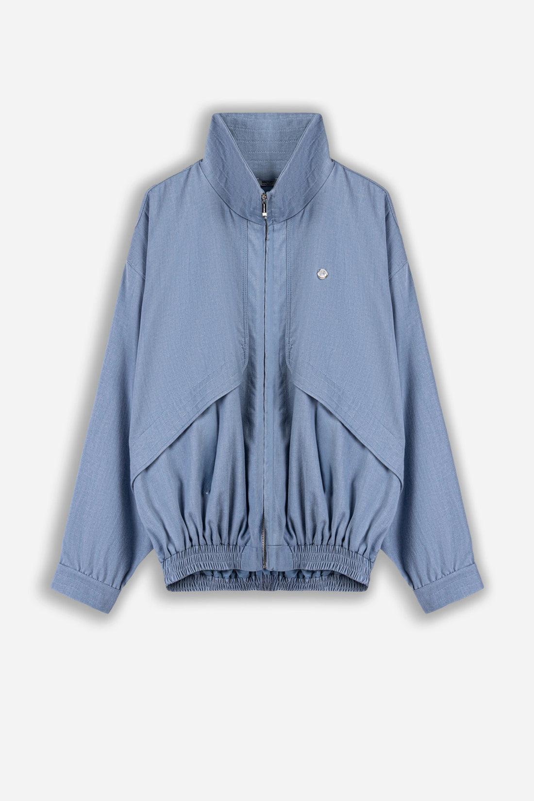 Zip Pocket Stand Collar Jacket