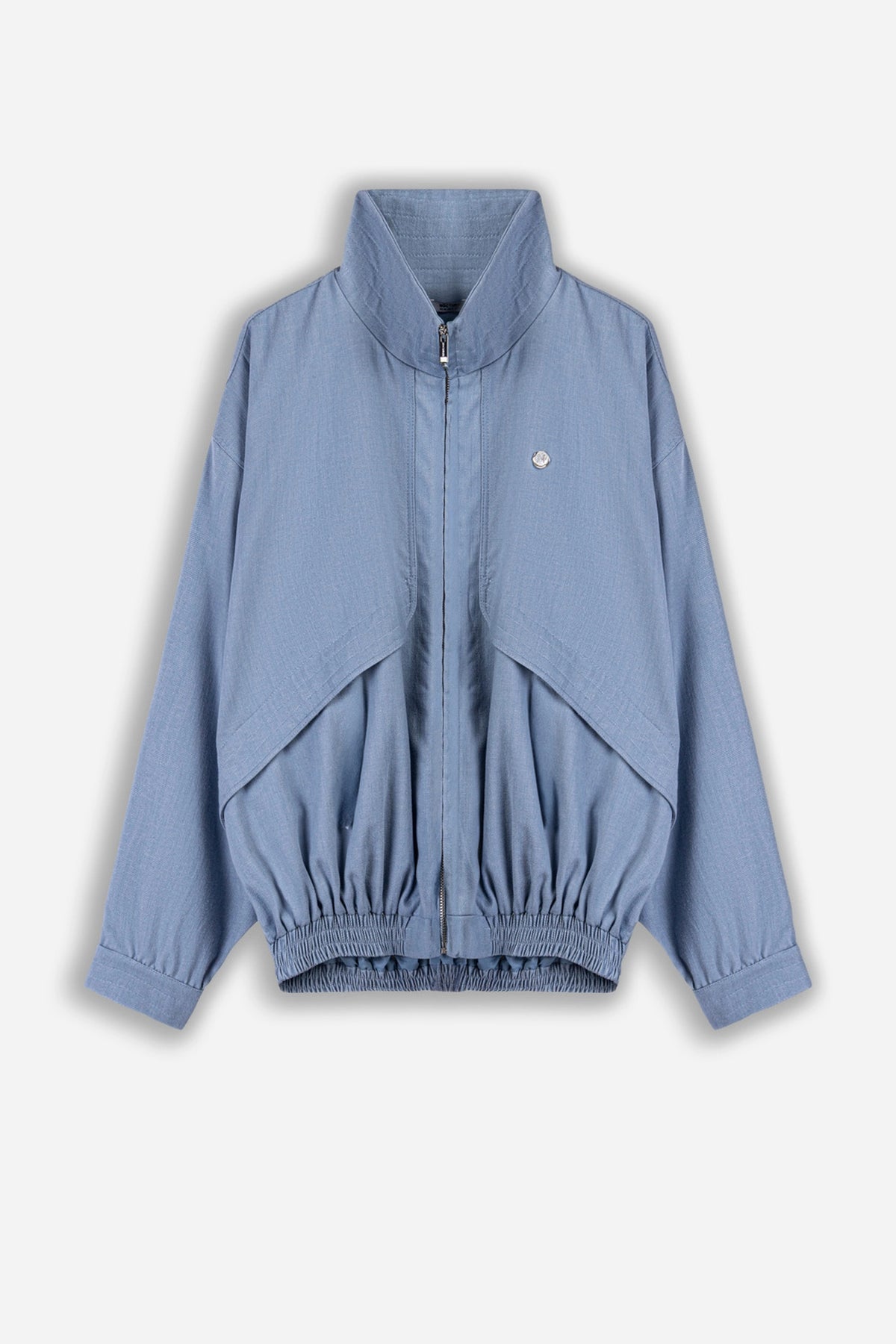 Zip Pocket Stand Collar Jacket