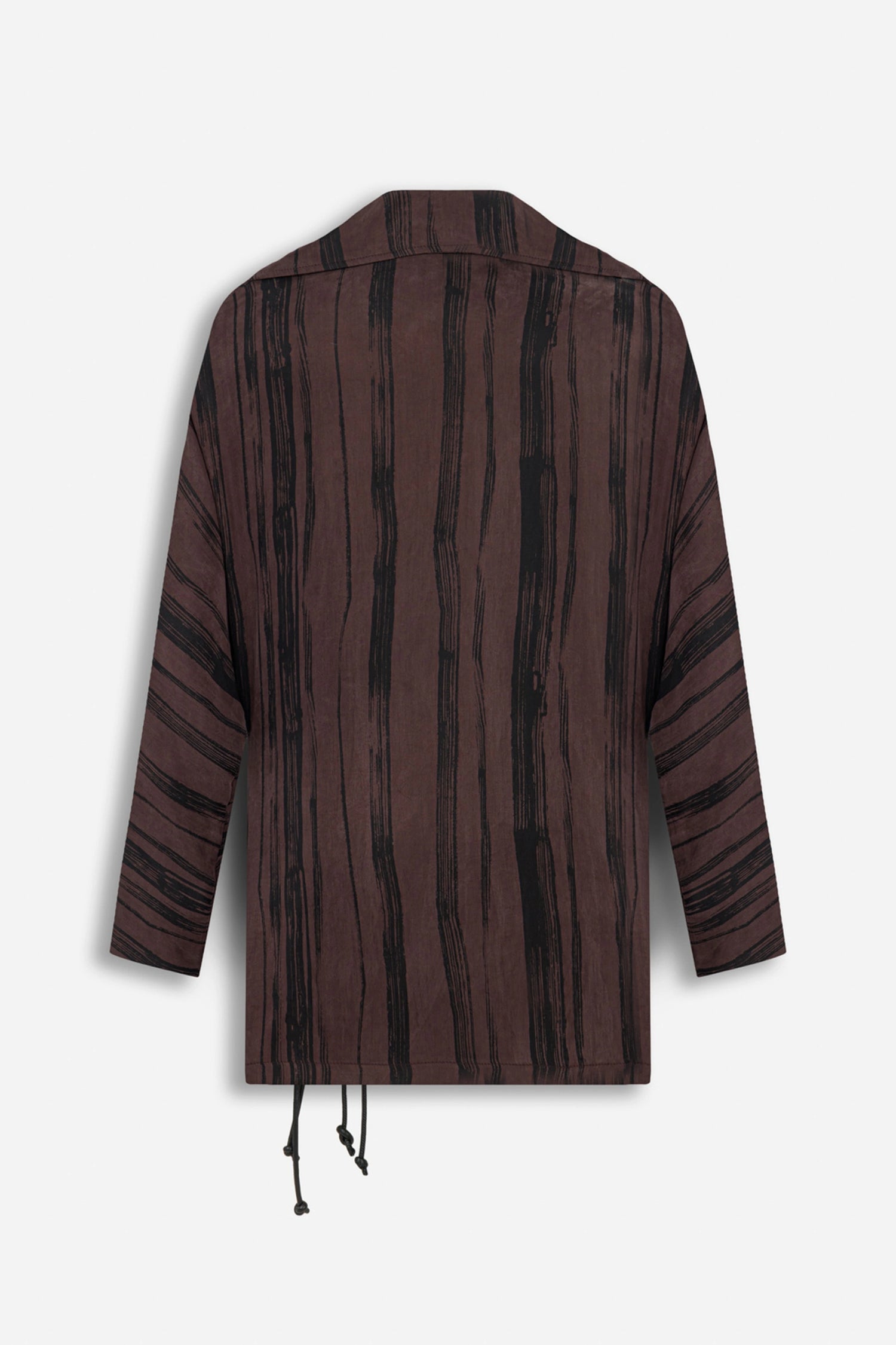 Printed Tie Wrap Jacket