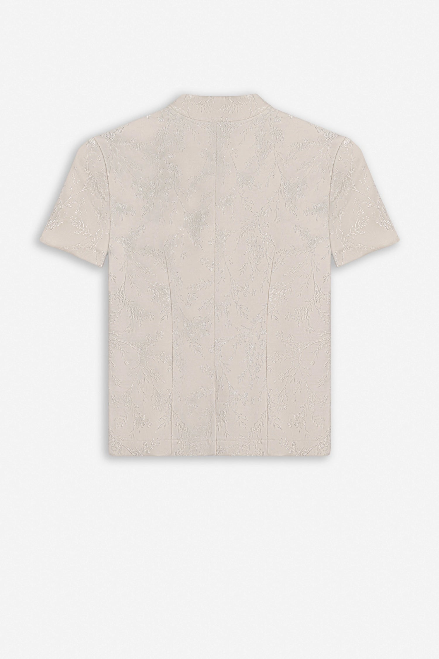 Chinese Button Accessory Blouse