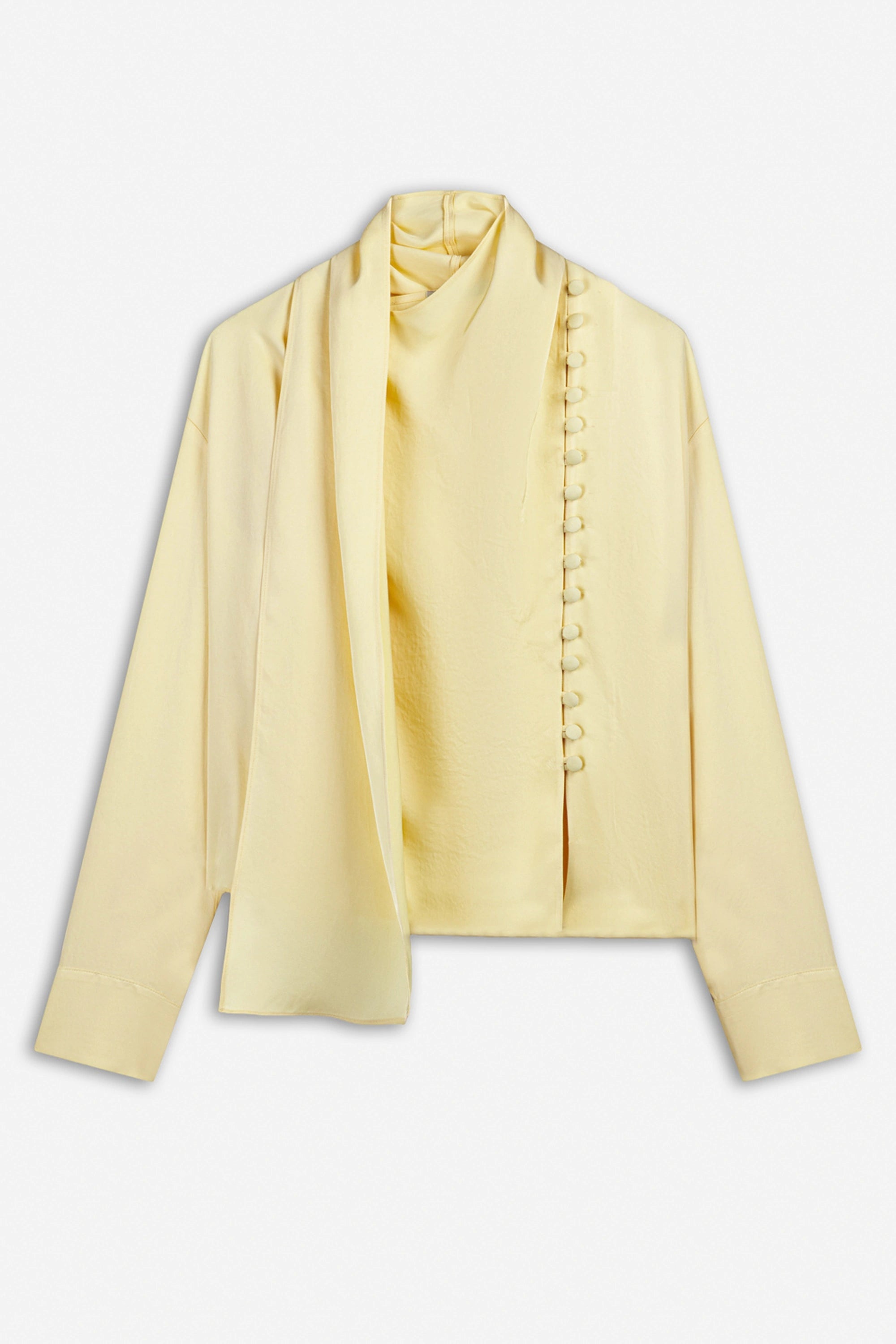 Shawl Collar Blouse