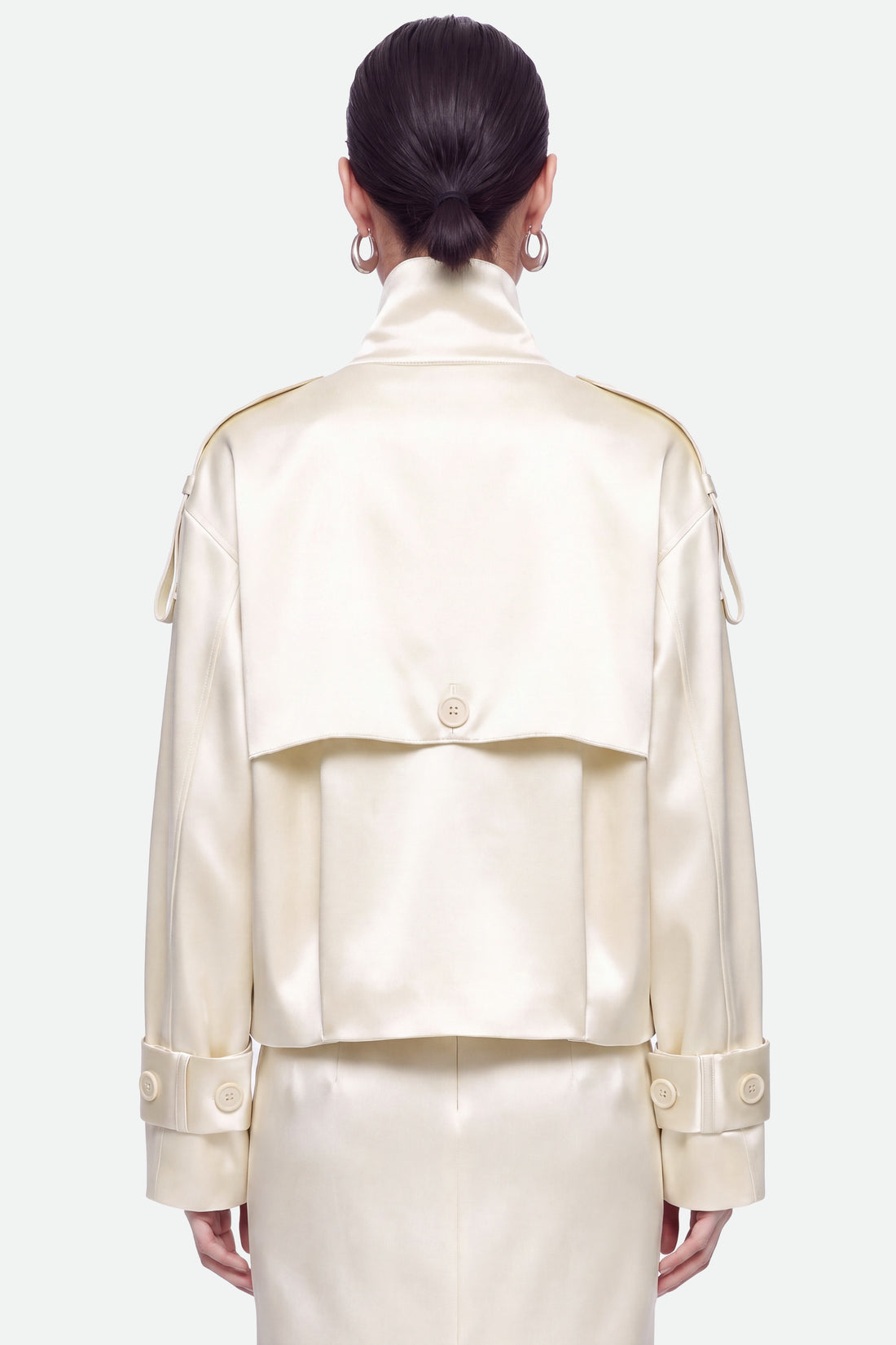 Oversized Double Breasted Trench Coat