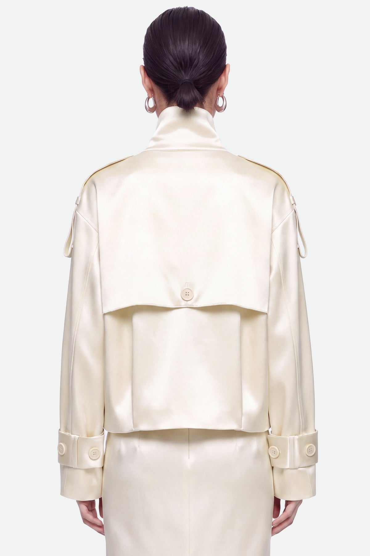 Oversized Double Breasted Trench Coat